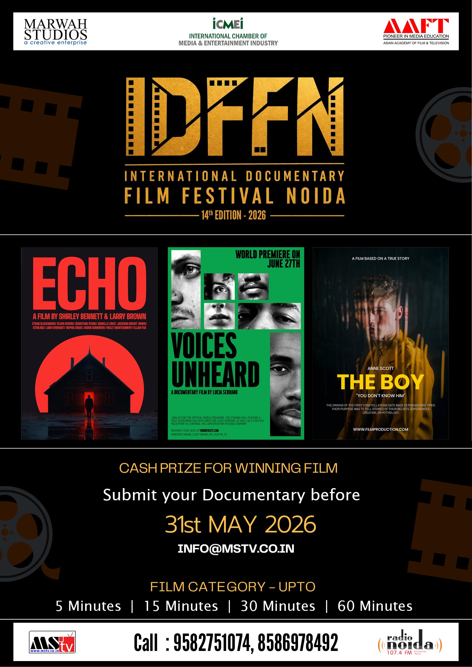 Internatitional Documentary Film Festival NOIDA 2026